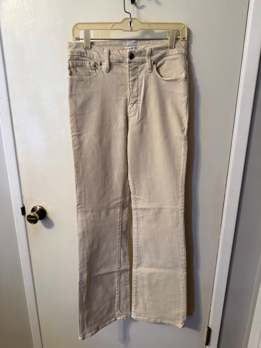 Good American Classic Boot Deep V Yoke Jeans